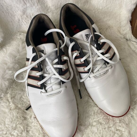 Adidas Tour360 XT-SL Spikeless white golf shoes 10 main image 6